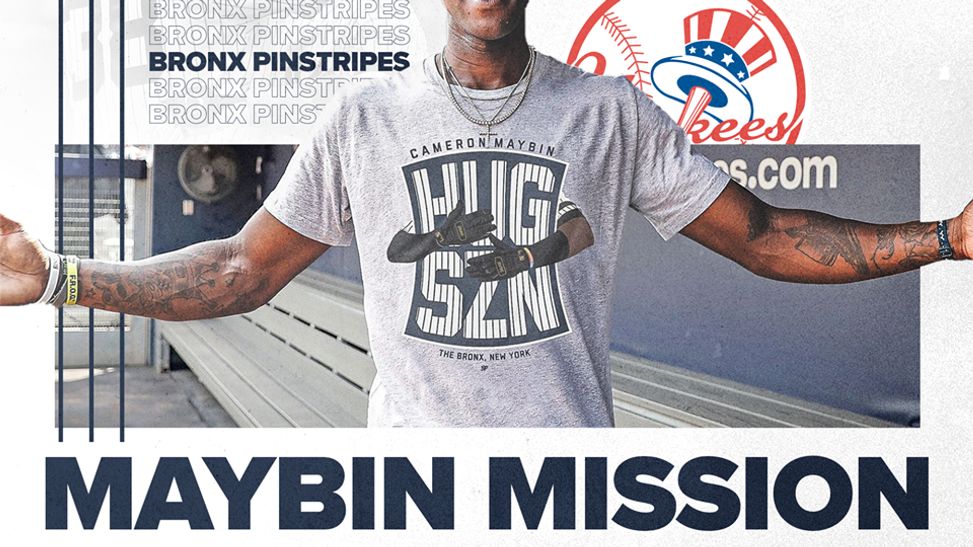 Savages gotta hug: Maybin brings #HugSZN to the Bronx