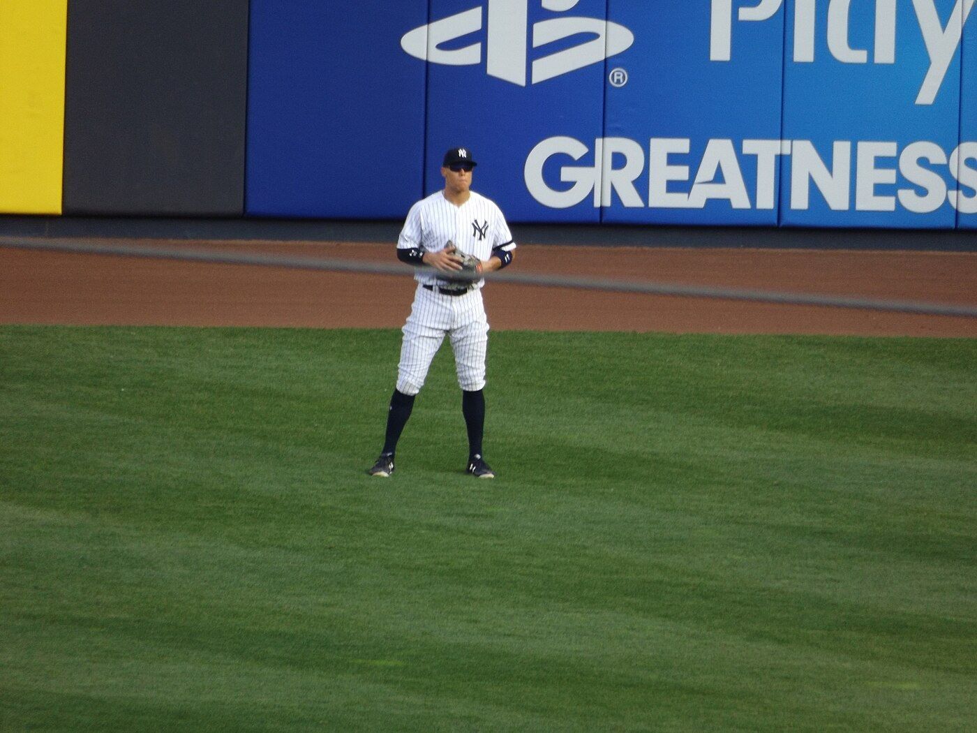 Aaron Judge at bat for the New York Yankees, 2017