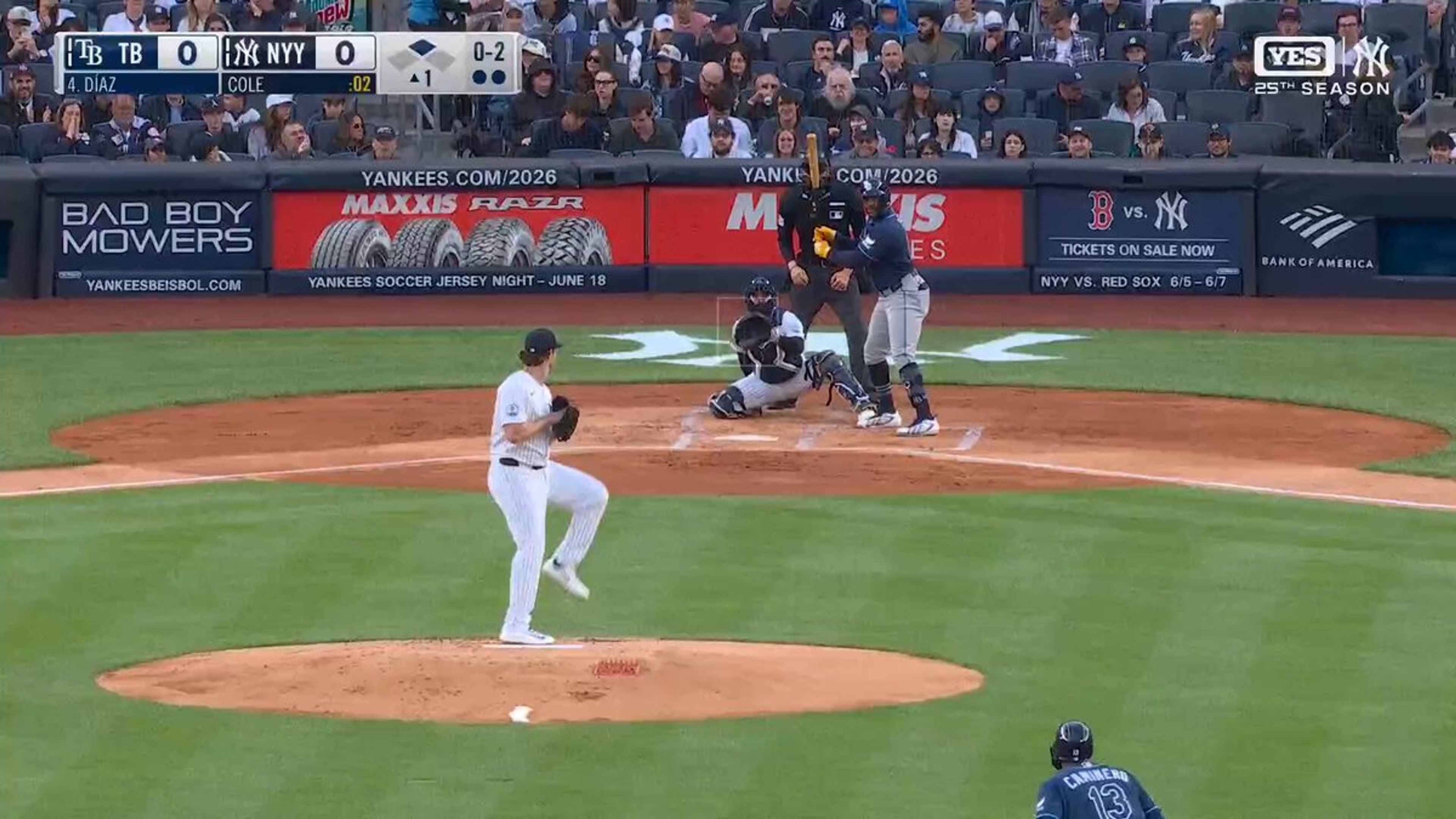 @MLB on X: Welcome back, Gerrit Cole 👏 He has his first strikeout of 2026!
