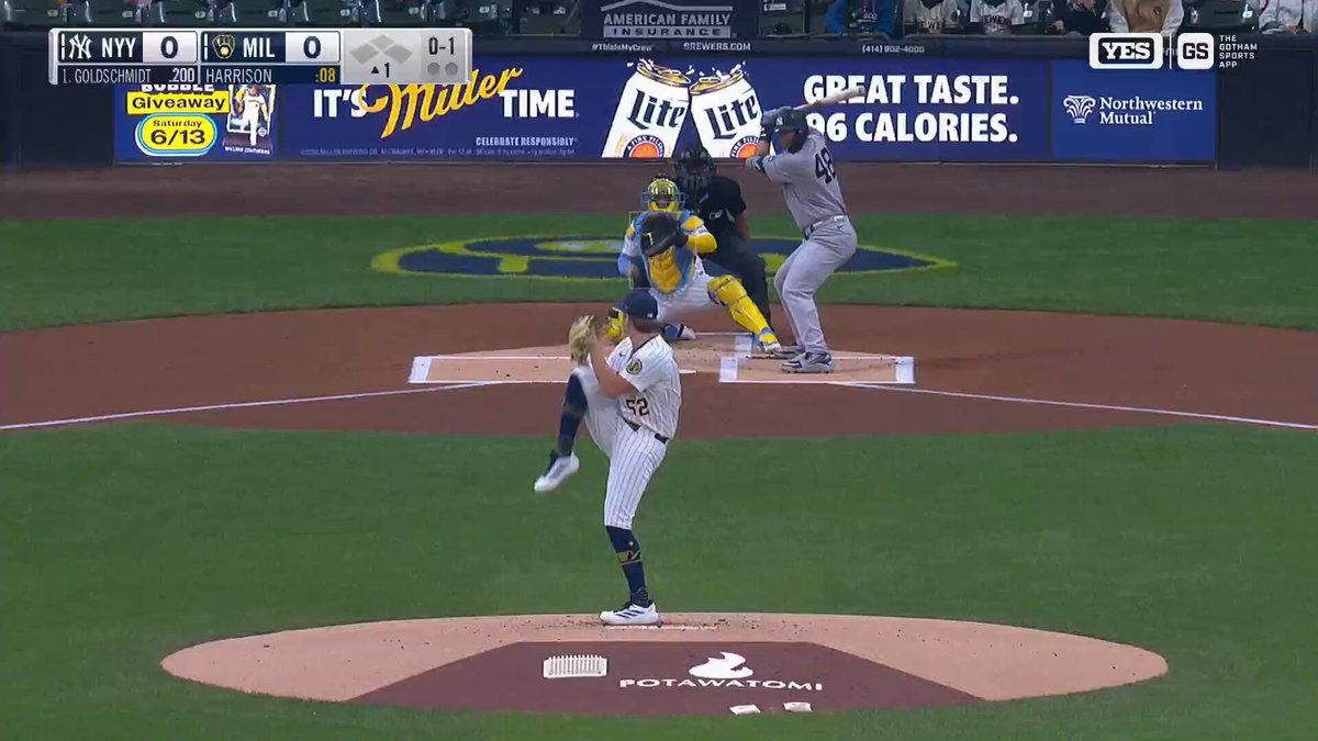 @Yankees on X: Leadoff Launch for Goldy 💪