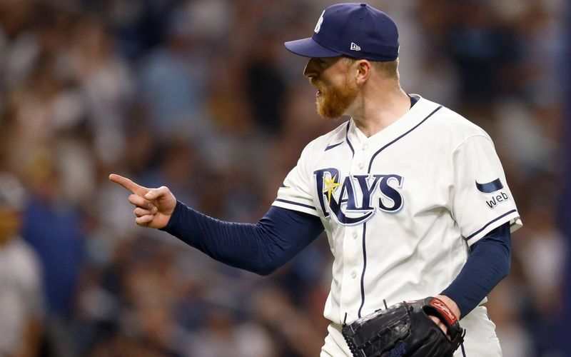 Rasmussen takes no-no into 8th as Rays 1-hit Yankees