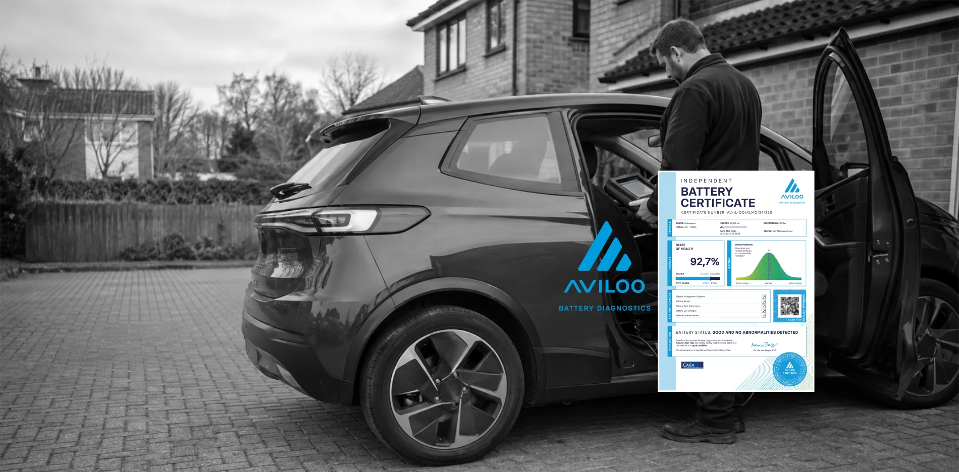Mobile EV Battery Health Check