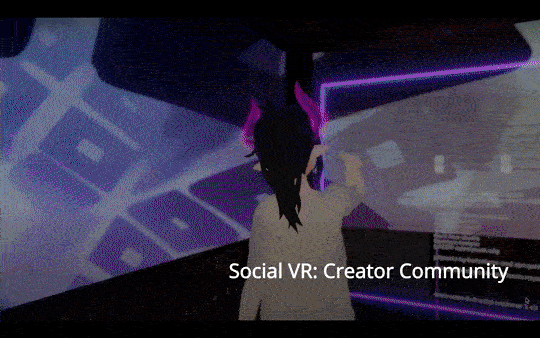 Still from VR community video