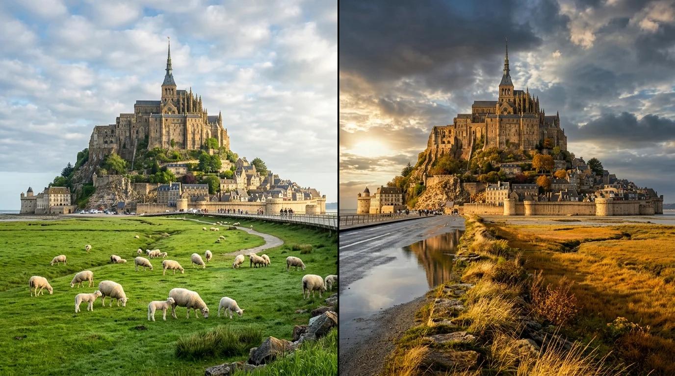 Quand visiter le Mont-Saint-Michel ? Meilleures périodes mois par mois