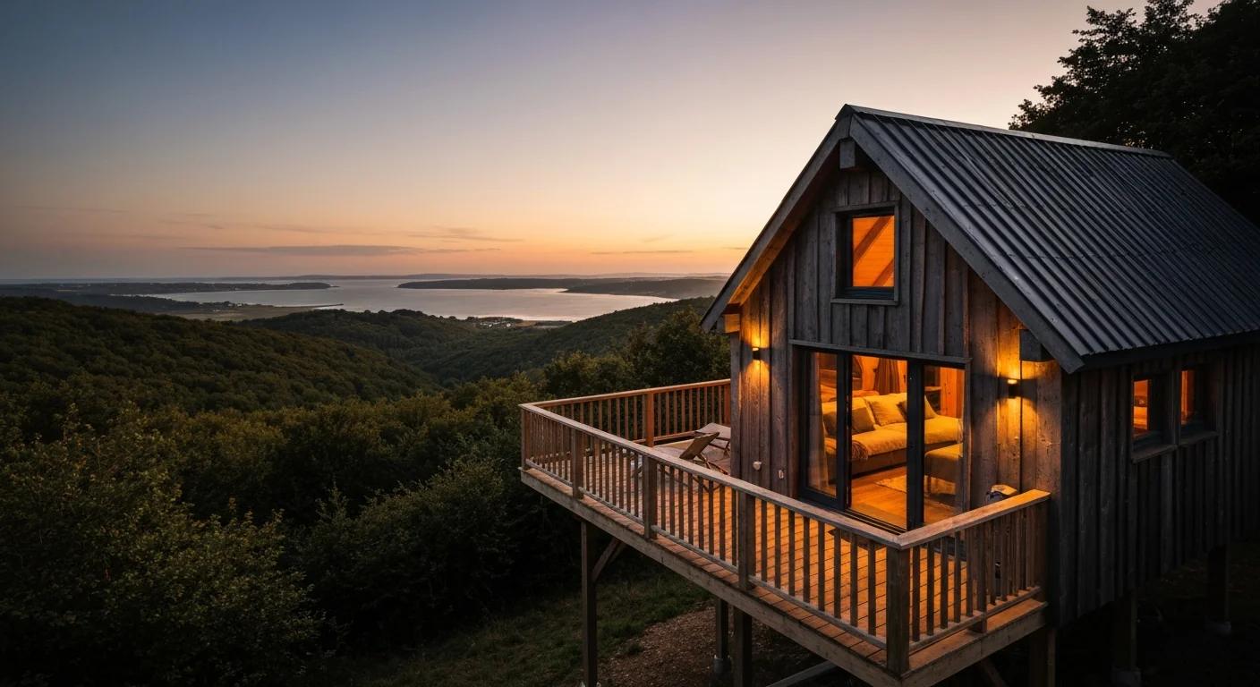 Hébergements insolites baie du Mont-Saint-Michel : cabanes, yourtes et lodges avec vue