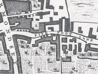 Streetmap Five Foot Lane