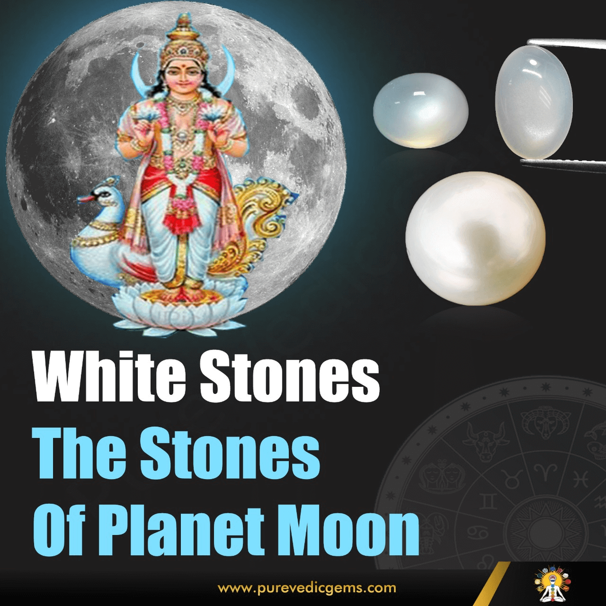 White Stones, the stones of Planet Moon