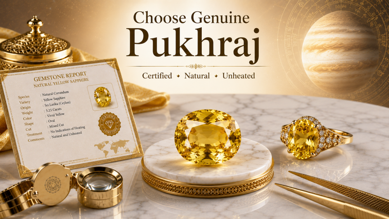 choose genuine pukhraj