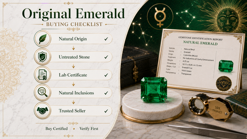 original emerald buying checklist