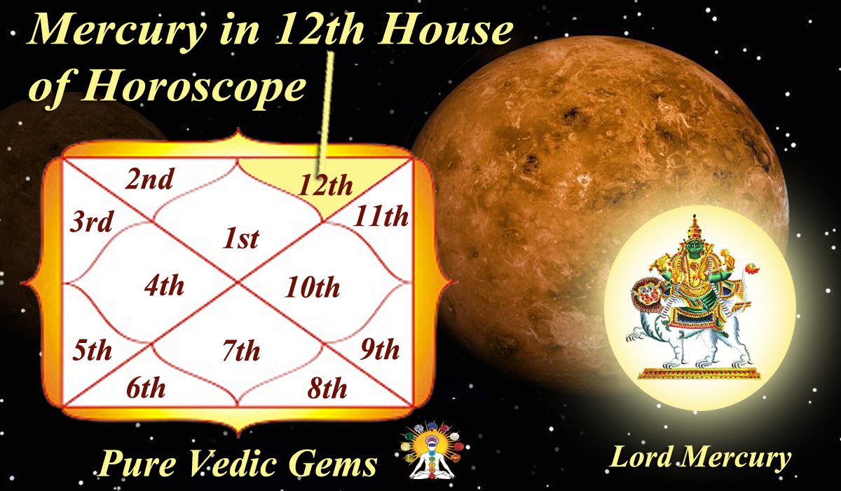 Mercury in the 12th House of Horoscope