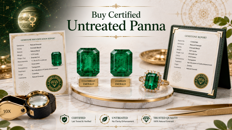 buy certified untreated panna