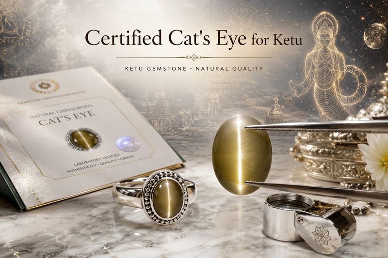 certified catseye for ketu