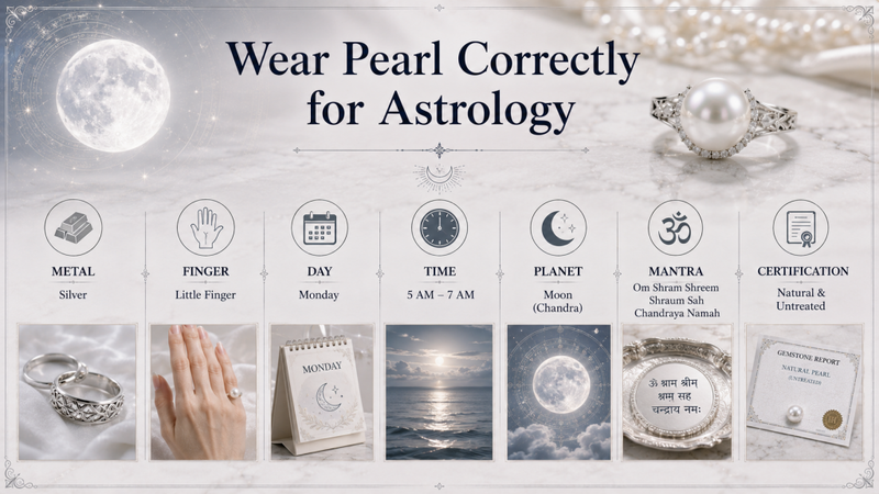 wear pearl correctly for astrology