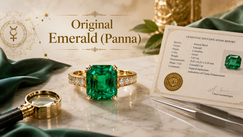 Original Emerald Gemstone India — What Makes Panna Worth Buying and How to Get It Right