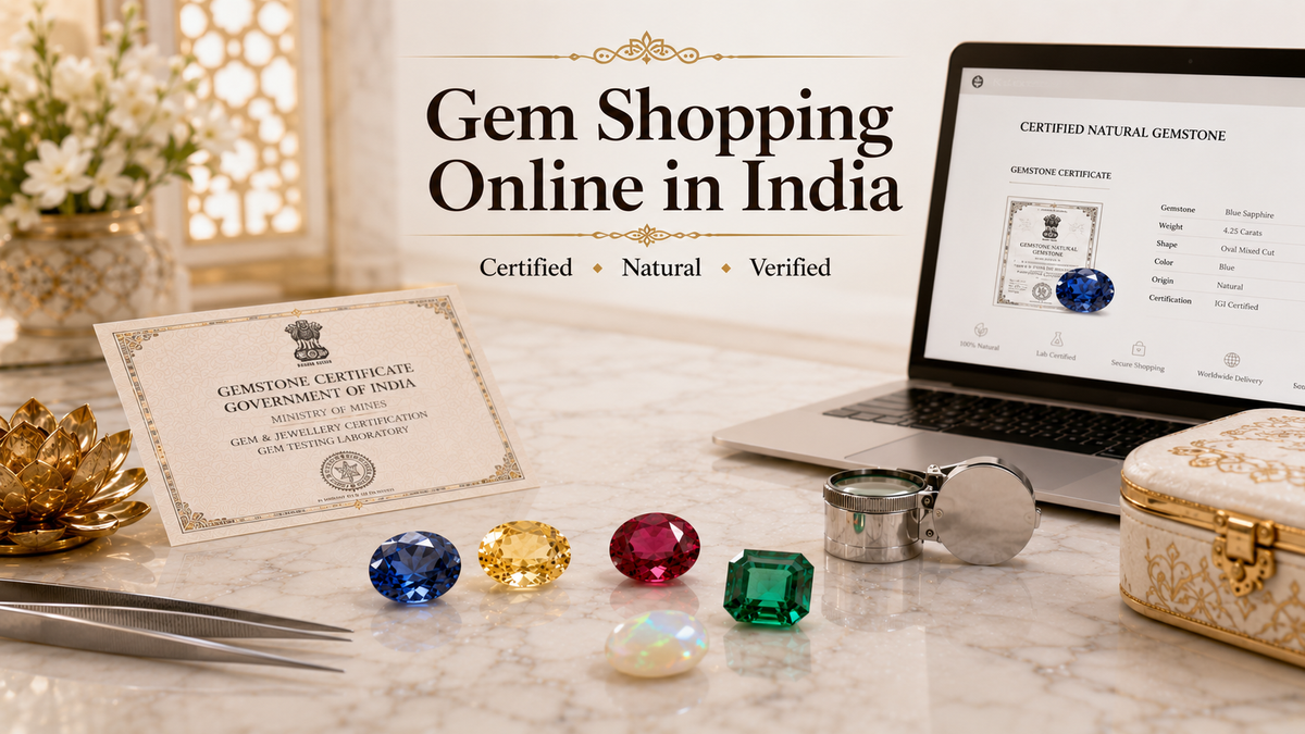 What to Know Before Gem Shopping Online in India
