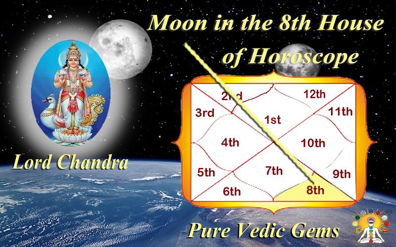Moon in the 8th house of horoscope-