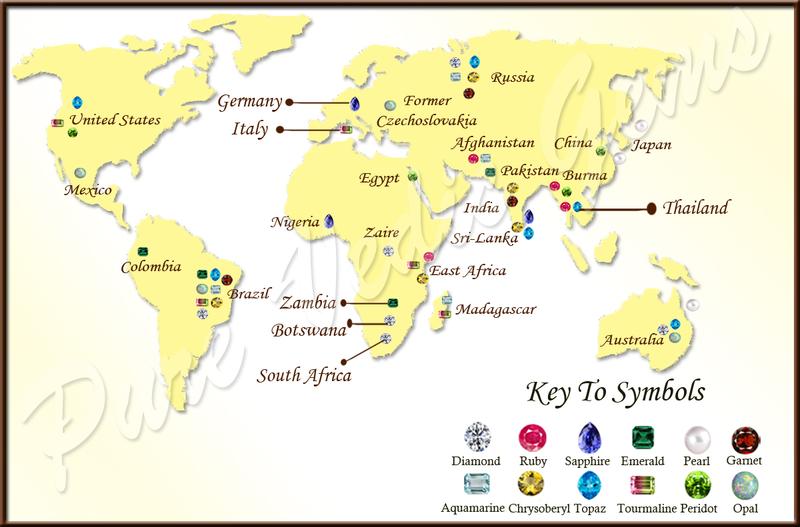 Where Gemstones Are Found