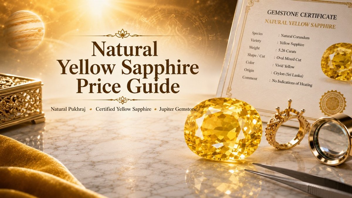 Natural Yellow Sapphire Price What Nobody Tells You Before You Buy Pukhraj