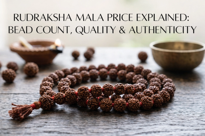 Rudraksha Mala Price Explained: Bead Count & Quality