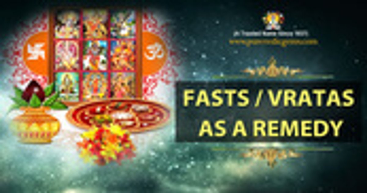 Fasts/Vratas as a Remedy