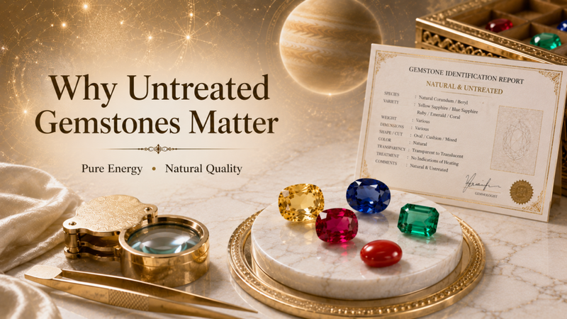 why untreated gemstones matter