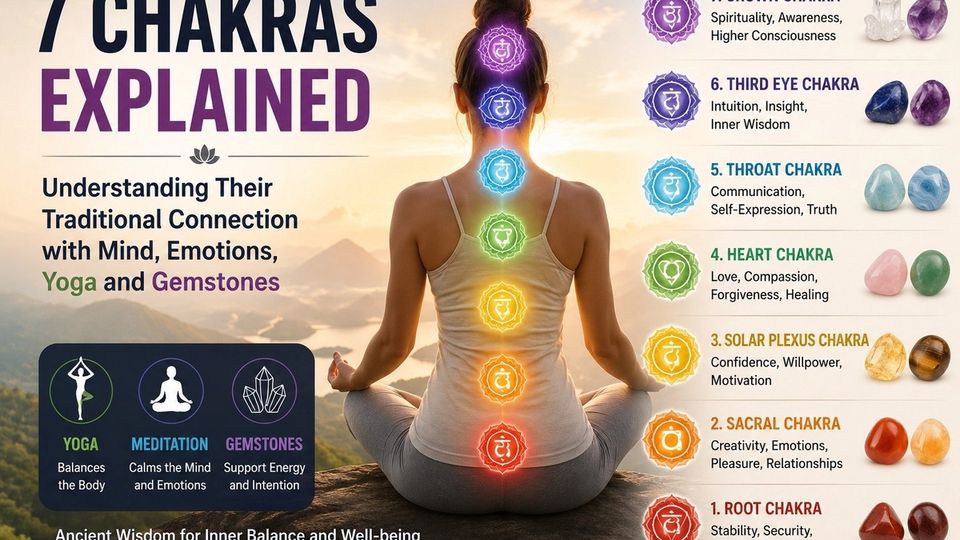 7 Chakras Explained Understanding Their Connection with Mind Emotions and Yoga