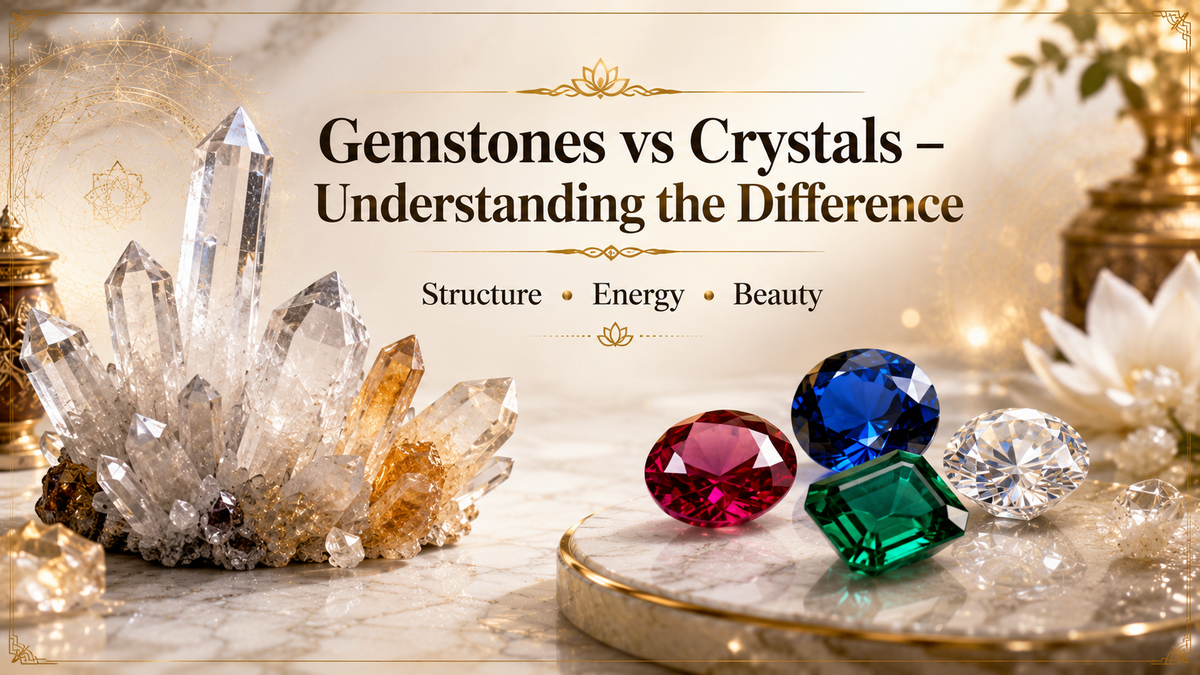 What Actually Separates Gemstones and Crystals From Each Other