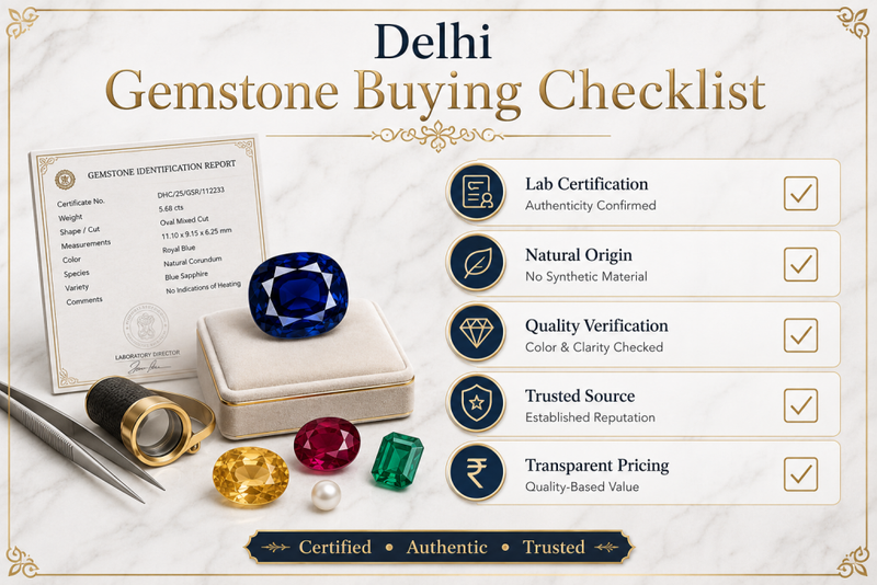 Delhi Gemstone Buying Checklist