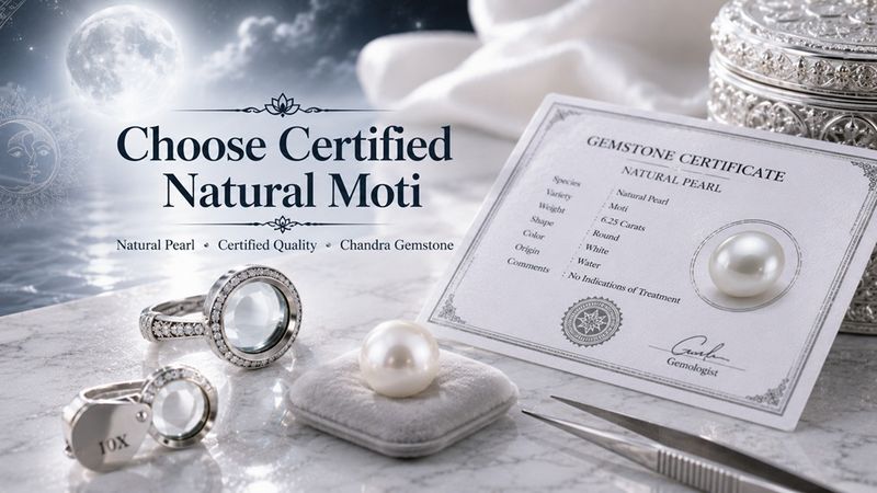 choose certified natural moti