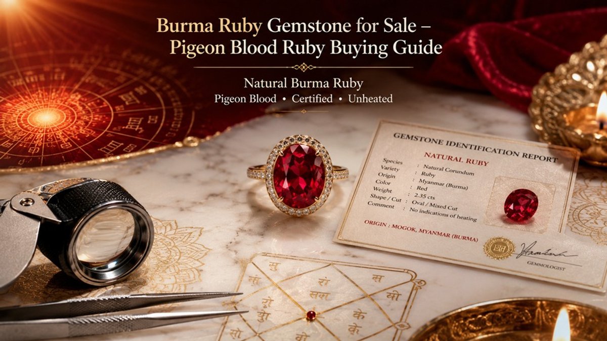 Burma Ruby Gemstone for Sale – Pigeon Blood Ruby Complete Guide