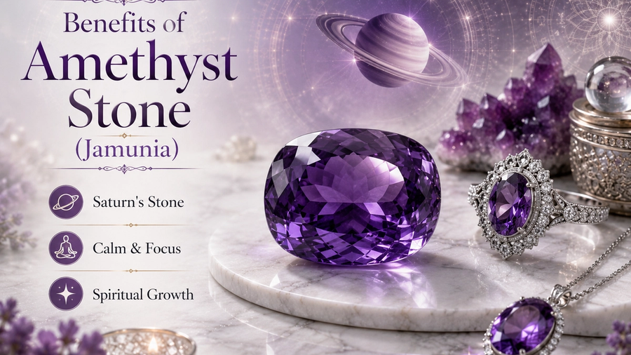 Benefits of Amethyst Stone What Jamunia Actually Does and Why Saturn Has Everything to Do With It