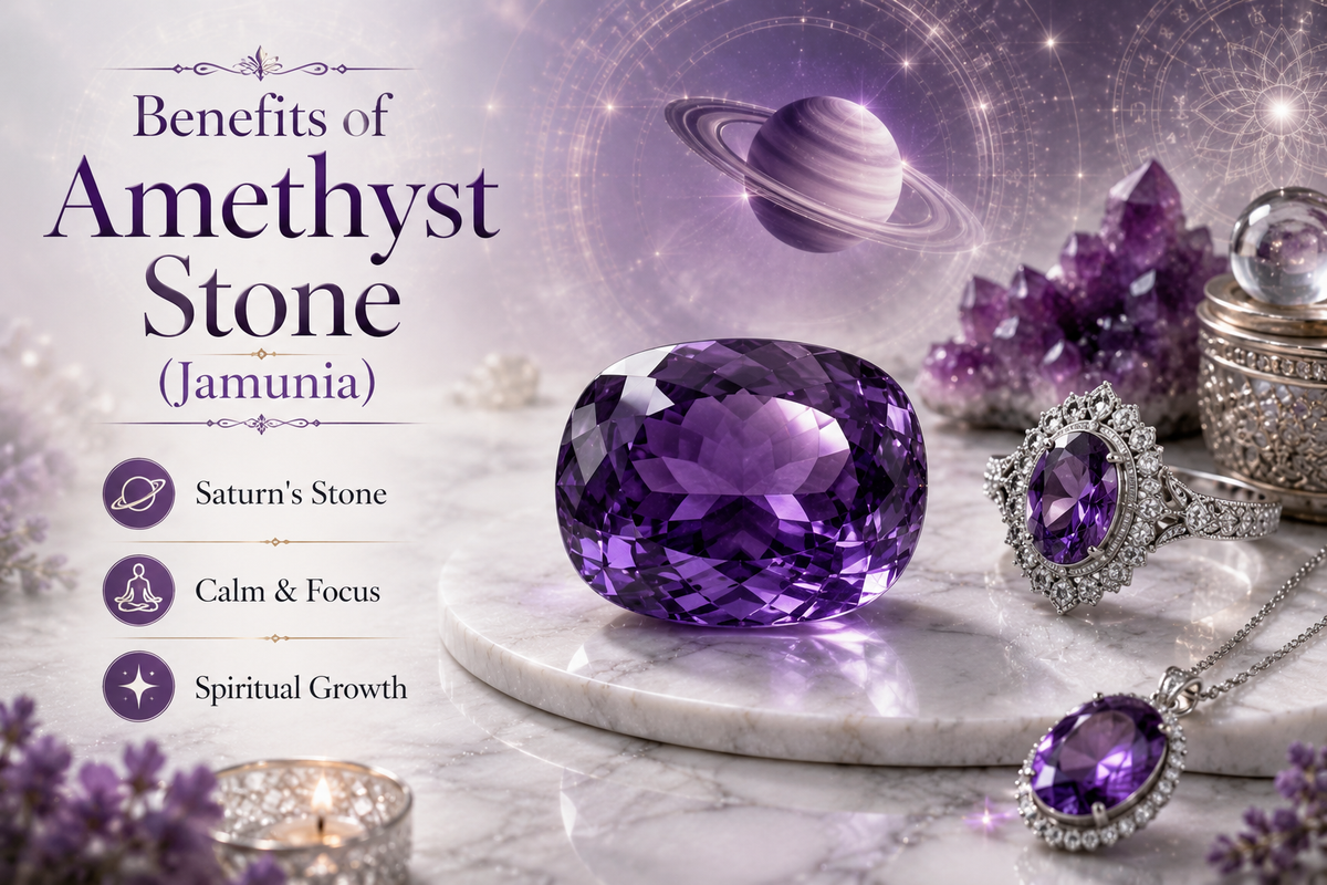 Benefits of Amethyst Stone What Jamunia Actually Does and Why Saturn Has Everything to Do With It