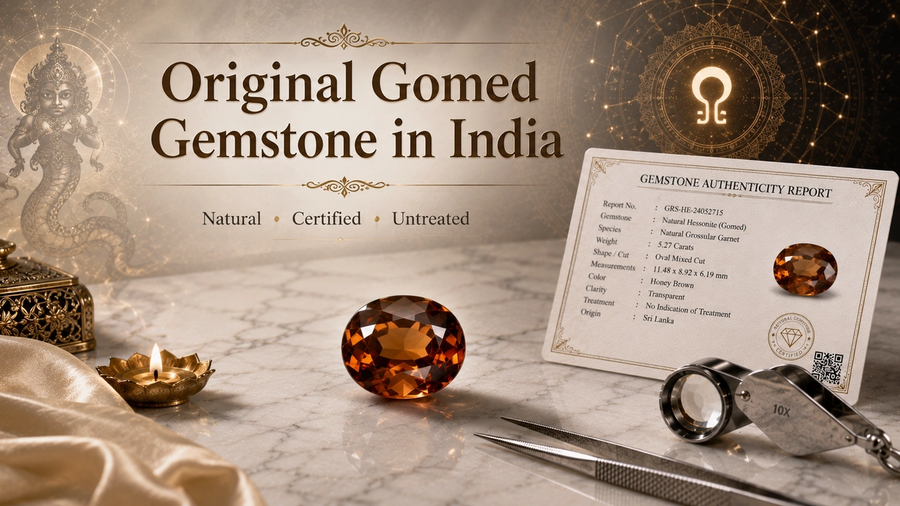 Original Gomed Gemstone in India | Hessonite Buying Guide