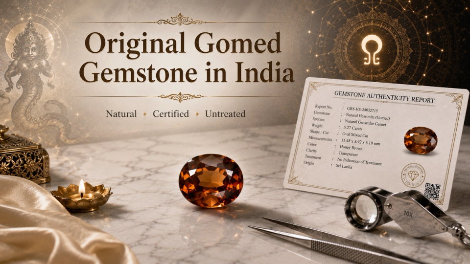 Original Gomed Gemstone in India | Hessonite Buying Guide