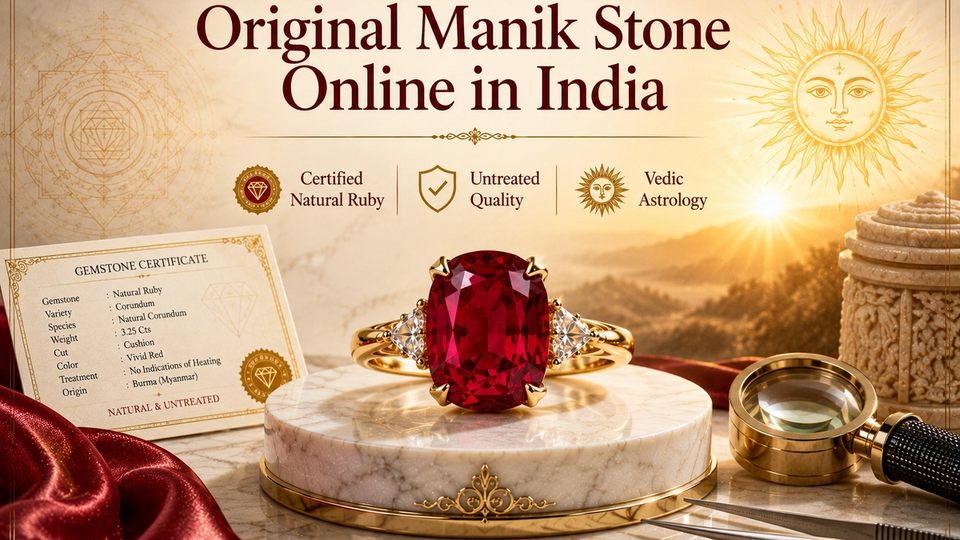 Original Manik Stone Online in India- How to Find Before You Buy