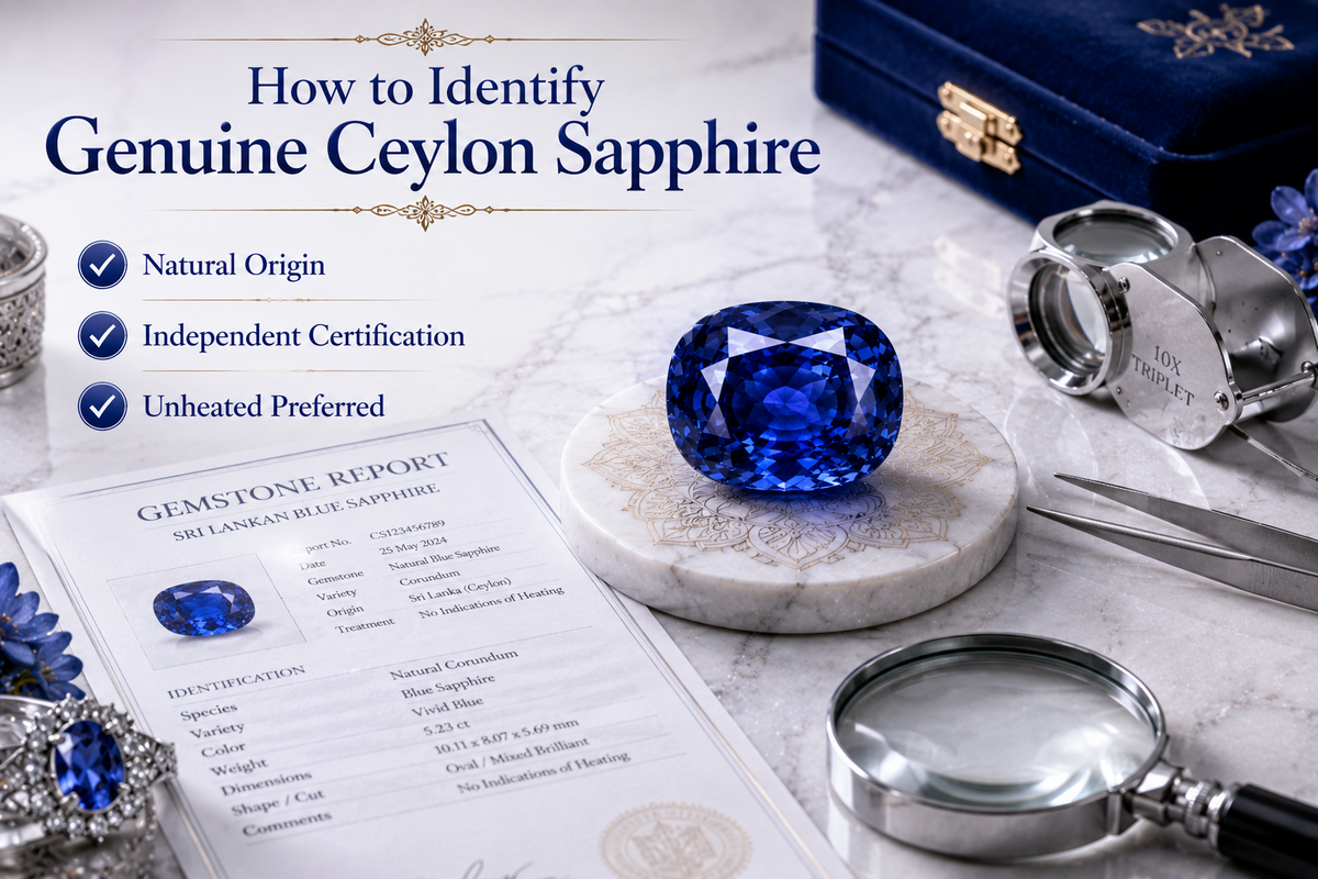 Natural Sri Lankan Sapphire Online Ceylon Blue Sapphire Buying Guide, Benefits & Price