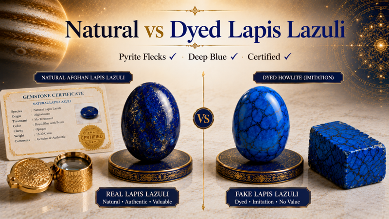 natural vs dyed lapis lazuli