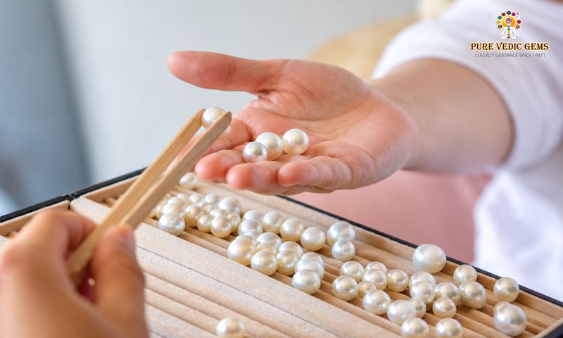 Natural and cultured pearls