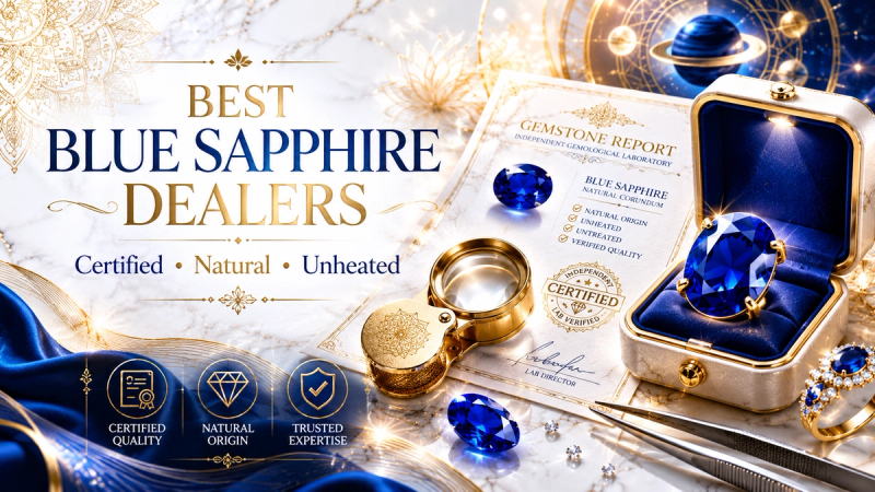 Best Blue Sapphire Gemstone Dealers: How to Choose a Trusted Seller