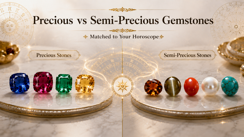 precious vs semi precious gemstone