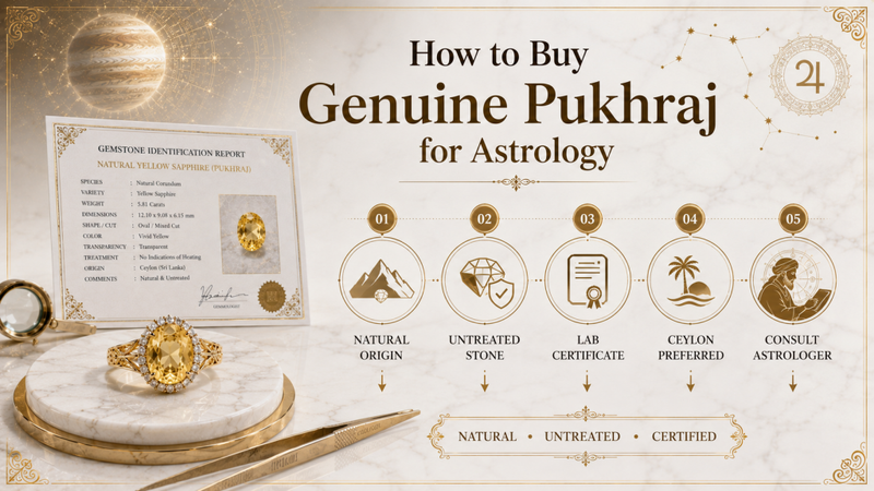 how to buy genuine pukhraj for astrology