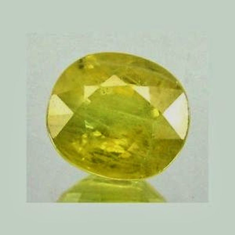 Treated Yellow Sapphire