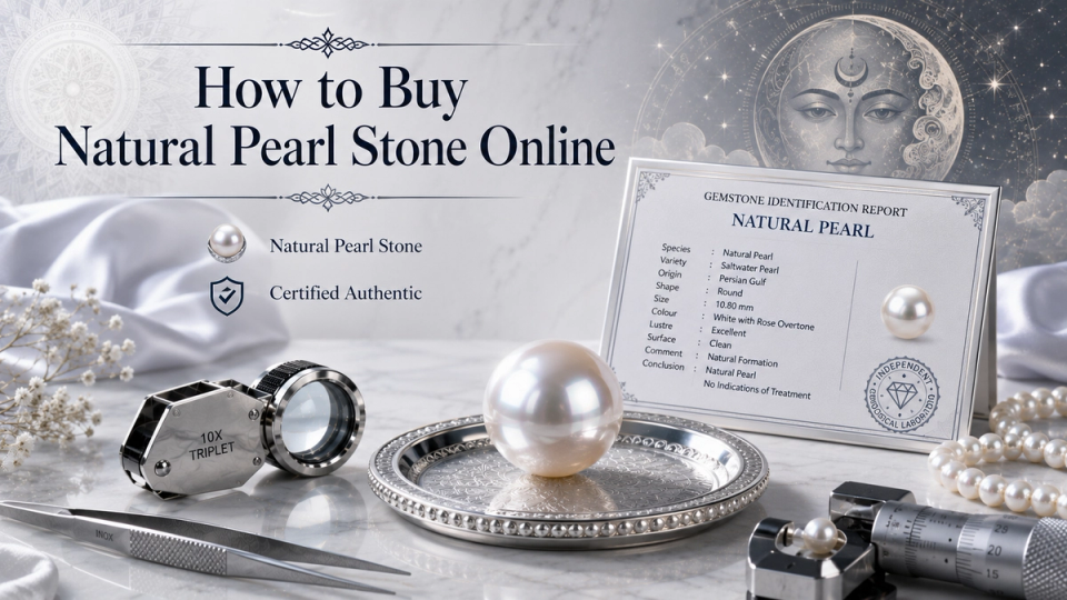 How to Buy Natural Pearl Stone Online | Original Moti Stone Price & Buying Guide