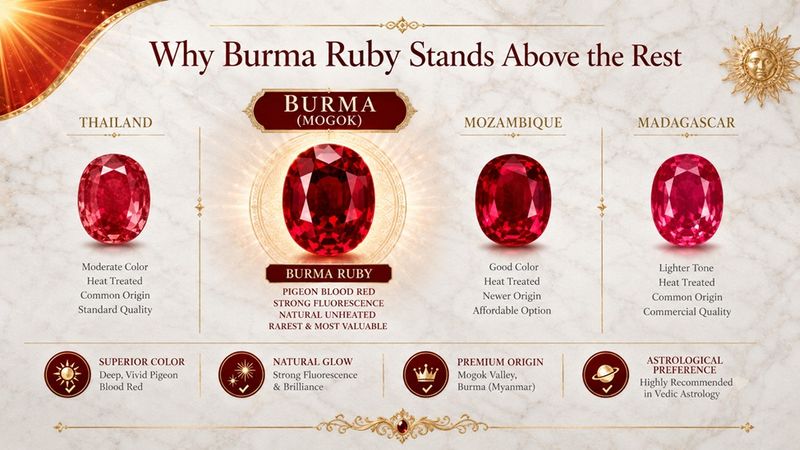 why burma ruby stands above the rest