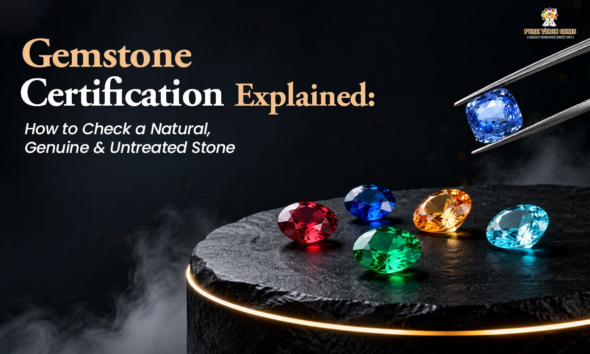 gemstone certification