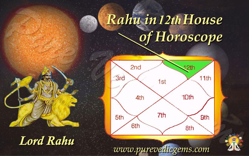 Benefits of Rahu in 12th House of Horoscope-