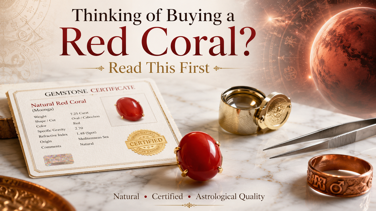 Thinking of Buying a Red Coral (Moonga)? Read This First