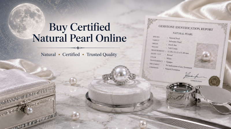 buy certified natural pearl online