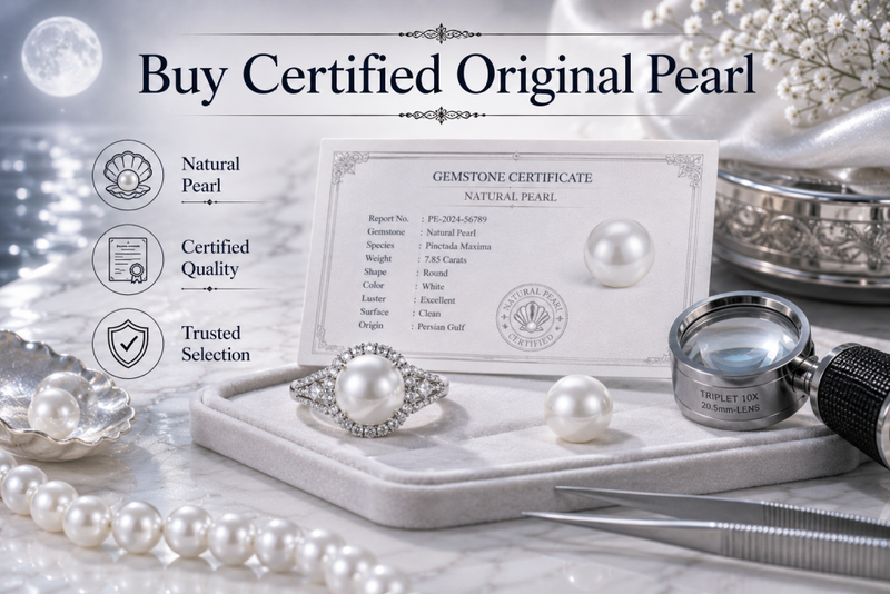 buy certified original pearl