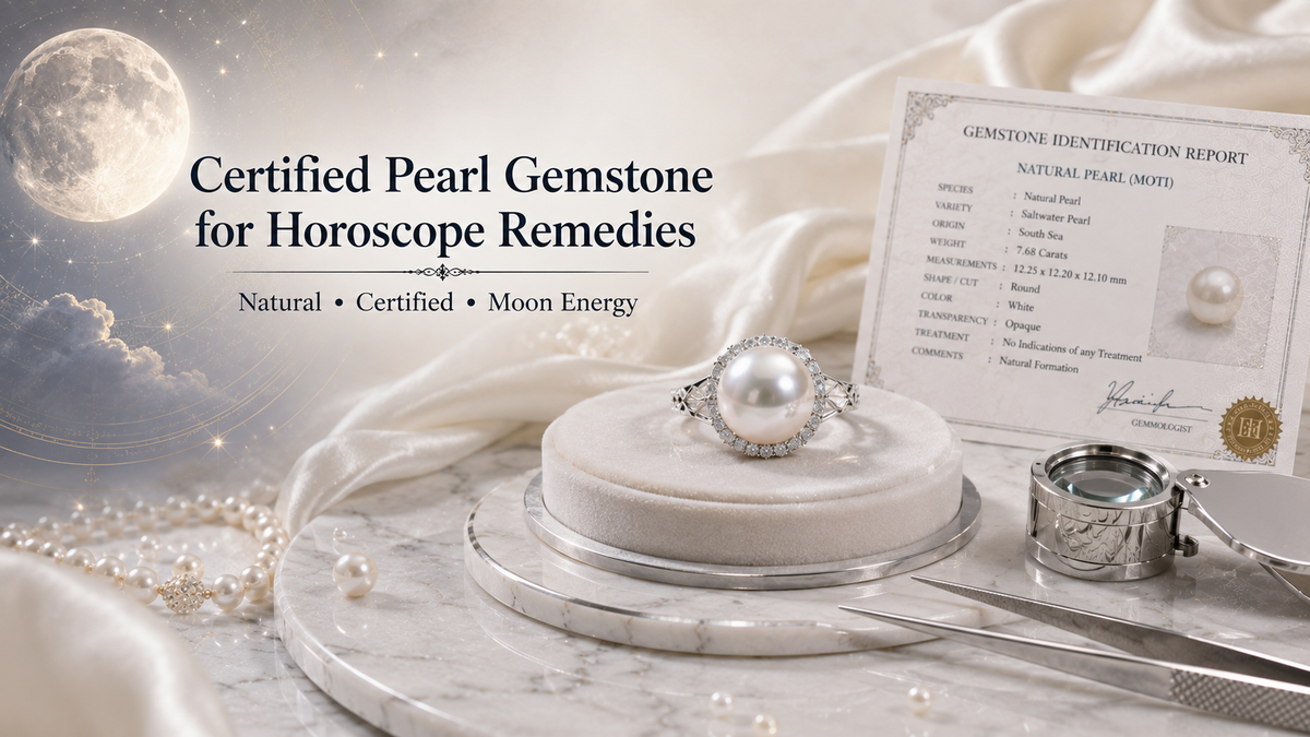 Buy Certified Pearl Gemstone for Horoscope Remedies and What Actually Matters